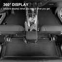 Floor Mats for Nissan Rogue 2021-2025 2026(Not for Sport), Anti-Slip All Weather Car Carpet Floor Liners - 3pc