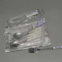 10 Pcs Chinoiserie Silverware Set Blue and White Porcelain Silverware Christmas Gift Stainless Steel Utensils Set with Ceramic Handle Includes Knives Forks Spoon High Tea Gift for Wedding