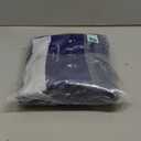 Wrap Around Dust Ruffle Bed Skirt - Navy Blue - for King Size Beds with 12 Inch Drop - Elastic Strap - Adjustable Pleated Bedskirt with Brushed Fabric and Wrinkle Free - for Women, Men, Kids & Teens