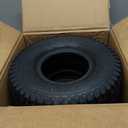 MaxAuto 15x6.00-6nhs Lawn Mower Tires 15x6x6 Lawn Tractor Tire 15x6-6 Turf Tires, 4 Ply Tubeless Tire, 565 lbs Capacity, Set of 2