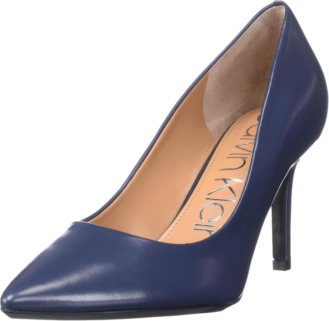 Calvin Klein Womens Gayle (8, Navy Leather)