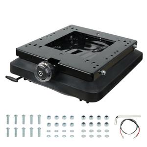 Seat Suspension Kit with Slider Track, Universal Fit for Zero Turn Lawn Mower, Tractor, Forklift, Compatible with Most Aftermarket Seats