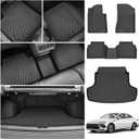 Cartist Floor Mats for Kia K5 (Only FWD Models) 2021-2026 & Hyundai Sonata/Sonata Hybrid 2020-2026, All Weather Cargo Liner for K5 Accessories, Heavy Duty Car Mats, Car Accessories