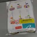 Winlyn 24 Sets Halloween Crafts Fall Pumpkin Crafts DIY Unfinished Paintable Wooden Pumpkin Wind Chimes Ornaments Craft Kits for Kids Classroom Activities Art Project Halloween Decoration Party Favors