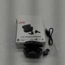 JVC HAD5TB Ultra-Compact IE Bluetooth Earbuds, True Wireless with Charging Case (Olive Black)