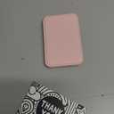 isee 2025 Upgraded MagSafe Wallet for iPhone 17/16/15/14/13/12, Powerful Magnetic, 5-Card Capacity, RFID Blocking, MagSafe Sticker Included, Lightweight Adjustable Card Holder, Light Pink