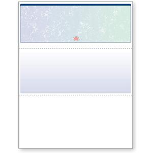 DocuGard Blue/Green Premier Prismatic Top High Security Check Paper - QuickBooks & Laser/Inkjet Printer Compatible - 13 Security Features - 500 Blank Business Checks (04533)