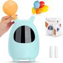 Balloon Pump Electric, SPLAKS Balloons Inflator Air Pump Portable Balloon Blower for Garland Arch, Party Decoration (Blue)