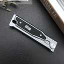 HUAAO EDC Pocket Knife, 3.15 Inch D2 Steel Blade, T6 Aluminium Inlay G10 Handle, Outdoor Camping Folding Knife with PocketClip, Cool EDC Pocket Knife for Men