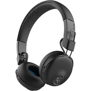JLab Studio ANC On-Ear Wireless Headphones, Black, 34+ Hour Bluetooth 5 Playtime, 28+ Hour with Active Noise Cancellation, EQ3 Custom Sound, Ultra-Plush Faux Leather & Cloud Foam Cushions (Graphite Noise Canceling)