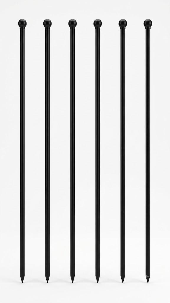 Square Steel Key Stock (Bar), Undersized Cold-Drawn Steel Bars (Pack of 6) - Precision Key Stock, Plain Finish 3FT