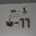 Kwikset Casey Interior Passage Door Handle, Lever For Closet and Hallway Doors, Reversible Non-Locking Handle Lever, Satin Nickel , with Microban Protection (1 Pack)