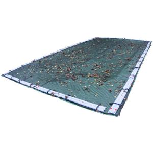 Robelle 16 x 32 ft Heavy Duty Leaf Net Winter Pool Cover for Inground Pools, 4 ft Overlap (20 x 36 ft Cover Size), Standard Net, Style: 441632R