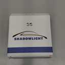 2 Pcs Non-Fading Door Light Logo, Projector Welcome Lamp Door Light Puddle lights Kit Compatible with Accessories A B C E M G GL GLA GLC GLE GLS CLASS 4dr W205 W213 W176 W166 (A/C/E/GLA/GLC/GLE/GLS)