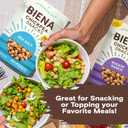 BIENA Chickpea Snacks - Crunchy Roasted Chickpeas - High Fiber Vegan Protein Snack for Adults & Kids - 6-Pack, 5 oz Bags - BBQ, Habanero, Honey Roasted, Lil' Bit of Everything, Sea Salt, Rockin' Ranch (EXP 07/01/26)