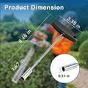 8" 8mm T-Handle Socket Wrench Compatible with Stihl Chainsaws Brushcutters Blowers and Hedge Trimmers Replace#: 5910 890 2420 5910-890-2420 59108902420