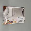 Food Scale, 11lb Kitchen Scale with 6 Units Tare Function & LCD Display, 0.05oz/1g Stainless Steel Digital Food Scale Grams and Ounces for Baking, Cooking, Dieting and Meal Prep (Batteries Included) (Silver)