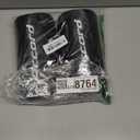 Riloer Black Neck Pillows Pair, Universal Soft Headrest Cushions, Memory Foam Auto Head Rest Driving Seat Covers, Breathable Removable Cover Easy to Wash