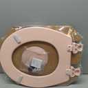 Bemis 500EC 063 Toilet Seat with Easy Clean & Change Hinges, 1 Pack Round, Venetian Pink