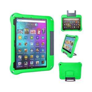 2023 New 10in Tablet Case for Kids(2021/2023 Release 11/13th Generation),OQDDQO Light Weight Anti Slip Shockproof Kids Friendly Case for 10 inch Table Not Compatible ipad Tablet(Green)