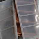 Ztomine Silicone Freezer Tray With Lid - Silicone Freezer Food Molds- Large Ice Cube Tray,Silicone Freezer Container,Freeze & Store Soup, Sauce, Broth,Leftovers - Makes 4 Perfect 1 Cup (2Pack-Brown)