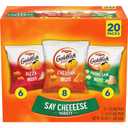 Goldfish Crackers Say Cheeeese Variety Pack with Cheddar, Pizza and Parmesan, Snack Packs, 20 Ct Sellby: 06/17/25