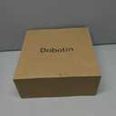 Genuine Suede Women's Snow Boots for Women Mid Calf Boot with Side Zipper Comfortable Warm Winter Boot Anti-Slip Outsole Outdoor Brown Size 7.5 (Brown)