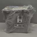 TOPROAD Kitchen Hanging Trash Can, 2.4 Gallon Wall Mounted Counter Waste Compost Bin, Small Garbage Can with Lid for Cupboard/Bathroom/Bedroom/Office/Camping/Under Sink(Grey) (LJT-MA1)