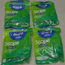 Glide Oral B Floss Picks Plusx 40mm Outlast - Long Lasting Mint, 4 Pack of 75