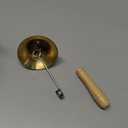 Super Loud Solid Brass Hand Call Bell (3.15 inch)
