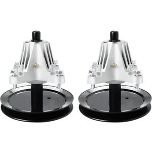 46" Deck 918-04865 618-04636A Spindle Assembly for Cub Cadet LTX1045 LTX1046 for MTD LT2000 LT2200 LT2500, for 618-04865 918-04865A 918-04636 Mower Deck Spindle, 2 Pack