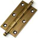 2Pack Decorative Antique Brass Kitchen Cabinet Hinges Bronze Furniture Cupboard Door Butt Hinges 3inch (2,3")