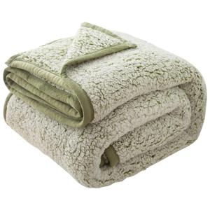 Amazon.com: EMME Fleece Throw Blankets Soft Sherpa Plush Blankets for Couch Cozy Bed Blanket(Sage, 50"x60"), Home & Kitchen