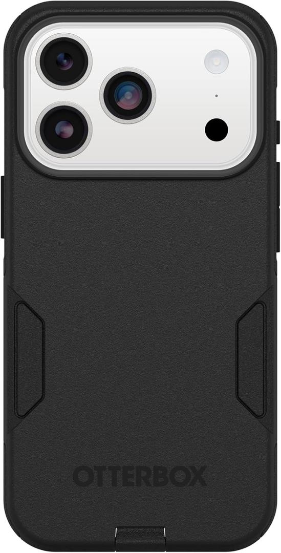 OtterBox iPhone 17 Pro Commuter Series Case - Black - Thin & Protective iPhone Case
