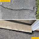 SIKA Sikaflex-410 Asphalt Sealant, Black, Self-Leveling Hybrid Sealant for Filling Cracks in Asphalt Driveways, Roadways, and Pavements - 9 fl. oz. Cartridge, Fills Cracks up to 1.5 in. Wide