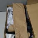 Meonum Mini Greenhouse with Grow Light, 23.6" L x 15.7" W x 19.6" H Greenhouse with Bottom Mat for Waterproof, Timer, 3 Light Color Mode for Seed Starter Tray (Mini House Shape)