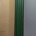 Garden Stakes 36 Inches Sturdy Green Plant Sticks 25 Pack, Metal Tomato Stakes Support, Yard Plant Support Cage for Potted Plants, Tomatoes, Trees, Cucumber, Fences, Beans (36 inch)