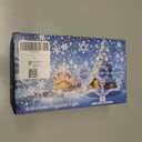 YAGOPAL Christmas Snowflake Projector Lights Outdoor 360Rotating Brightness Three Head Projection Lights Decor Suitable for Christmas, Indoor and Outdoor Party Decorations