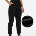 HeathYoga  Fleece Lined Tapered Joggers Pants, Size XL
