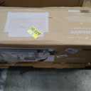 Baby Delight Lunaire Full Size Crib | Breathable Mesh Baby Crib | Tool-Free Assembly Baby Bed | Charcoal Tweed