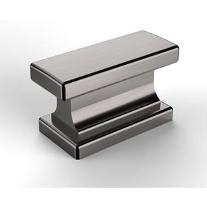 Asidrama 10 Pack Brushed Black Nickel Kitchen Cabinet Knobs for Dresser Drawers - Zinc Hardware