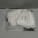 MIULEE Cream White Velvet Throw Pillow Covers 24x24 Soft Decorative Solid Square Euro Sham Cushion Cases Pack of 2 Modern Luxury Home Decor for Couch, Sofa, Bedroom