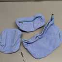 3 Pcs Makeup Bag Set for Women Corduroy Cosmetic Pouch Aesthetic Smile Travel Toiletry Bag Cute Purse Pouch Pencil Case Makeup Brushes Storage Organizer for Christmas