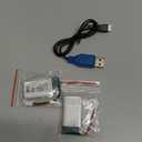 2 Pcs 3.7V 500mAh 25C 752040 Rechargeable Lipo Battery with USB Charger for Syma X5C cheerson CX30 skytech M68 BBS 868 Quadcopter RC Drone Spare Parts