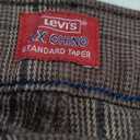 Levi's Men's Xx Standard Tapered Chino Pants, (36W x 29L, (New) Mack Plaid Meteortite)