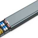 Metal Weekly Pill Organizer 7 Day,Removable Comparments Daily Pill Box, Travel Pill Case, Large Capacity Cute Pill Holder to Hold Vitamins, Medicines, Supplements, Pills Organizer