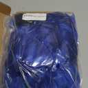 PLULON Blue Wavy Bob Wigs with Bangs Heart Sunglasses Hair Cap for Women, Colored Synthetic Hair Short Bob Loose Curly Shoulder Length Wigs for Costume Bachelorette Party Music Festival