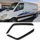 Rainproof Side Window Wind Deflectors for Benz V-Class W447 2014-2025 | Tape-on Sun Rain Guards, Stylish Car Window Visors & Vent Deflectors Installation Tape Included MB48