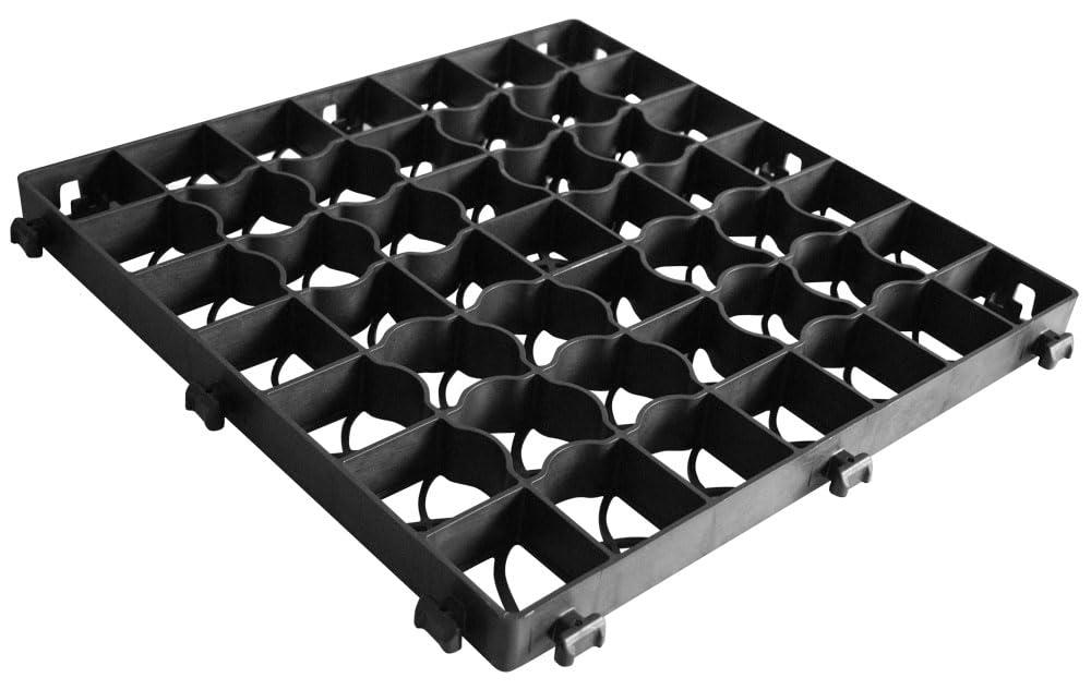 4PCS Titan Permeable Grass & Gravel Paver System - 100% Recycled Polypropylene
