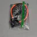 Heavy Duty Nylon No Pull Dog Collar with Buckle, Adjustable Anti Pull Reflective Slip Collar for Large Medium Small Dogs - M Orange (M (15"-23" Neck, 1.5" Wide))